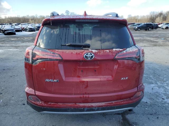 2T3WFREV8HW399474 - 2017 TOYOTA RAV4 XLE 红色 照片 6