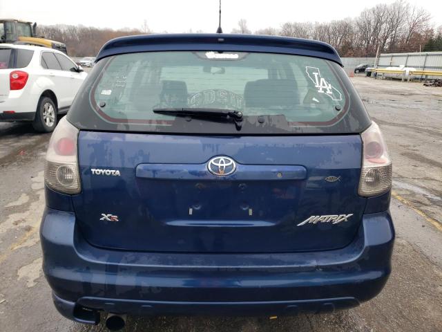 2T1KR32E55C383309 - 2005 TOYOTA COROLLA MA XR BLUE photo 6