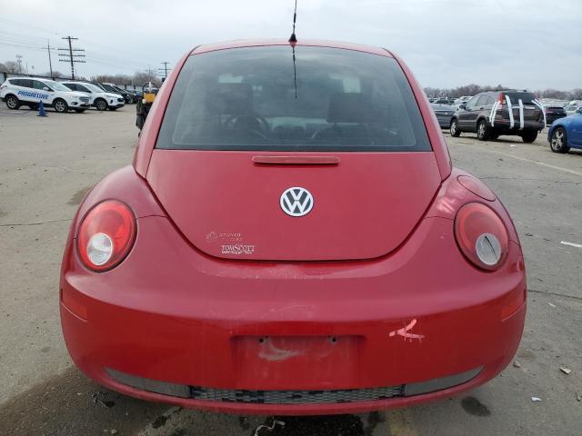 3VWPW3AG6AM008674 - 2010 VOLKSWAGEN NEW BEETLE RED photo 6