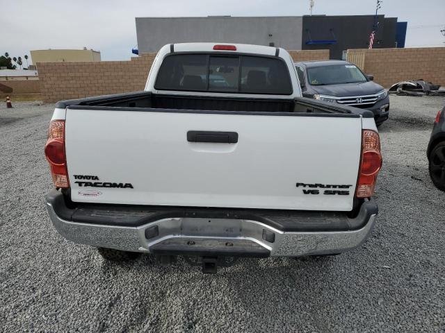 5TETU62N35Z037564 - 2005 TOYOTA TACOMA PRERUNNER ACCESS CAB WHITE photo 6