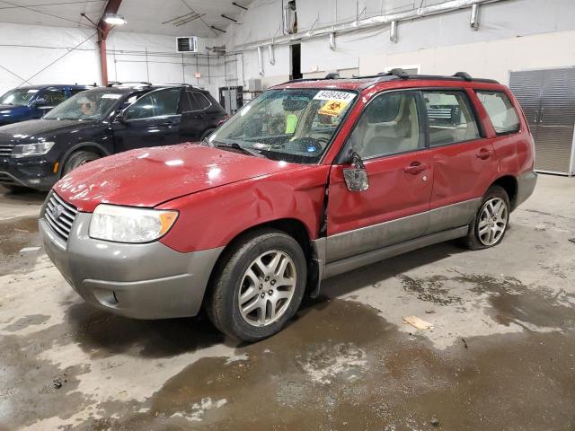 JF1SG67676H723829 - 2006 SUBARU FORESTER 2.5X LL BEAN RED photo 1