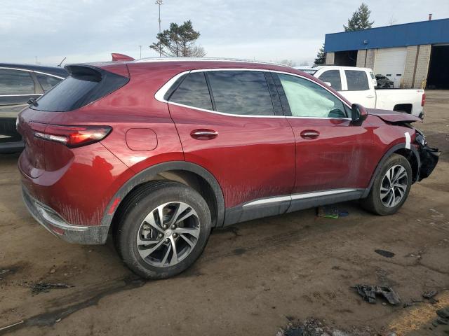 LRBFZNR4XPD016002 - 2023 BUICK ENVISION ESSENCE წითელი ფოტო 3