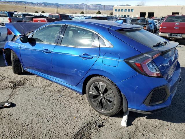 SHHFK7H74JU229796 - 2018 HONDA CIVIC EXL ლურჯი ფოტო 2