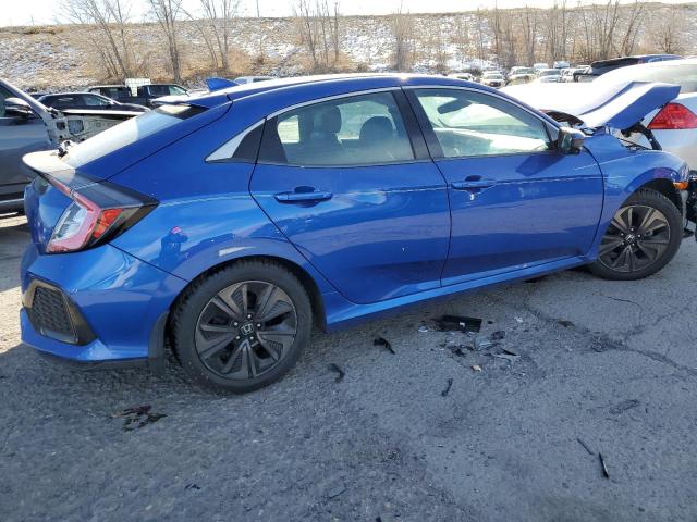 SHHFK7H74JU229796 - 2018 HONDA CIVIC EXL ლურჯი ფოტო 3