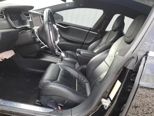 5YJSA1E27HF192388 - 2017 TESLA MODEL S BLACK photo 7