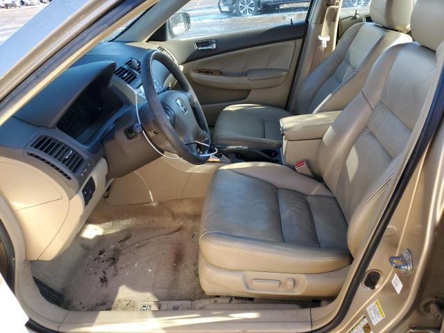 1HGCM66545A044156 - 2005 HONDA ACCORD EX GOLD photo 7