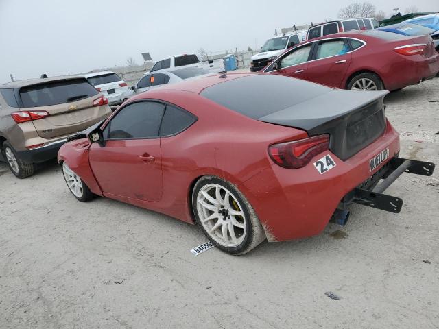 JF1ZNAA11D1725957 - 2013 TOYOTA SCION FR-S RED photo 2