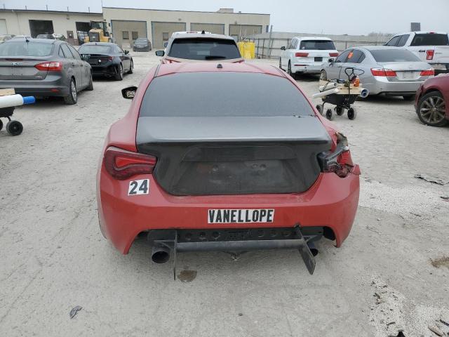 JF1ZNAA11D1725957 - 2013 TOYOTA SCION FR-S RED photo 6