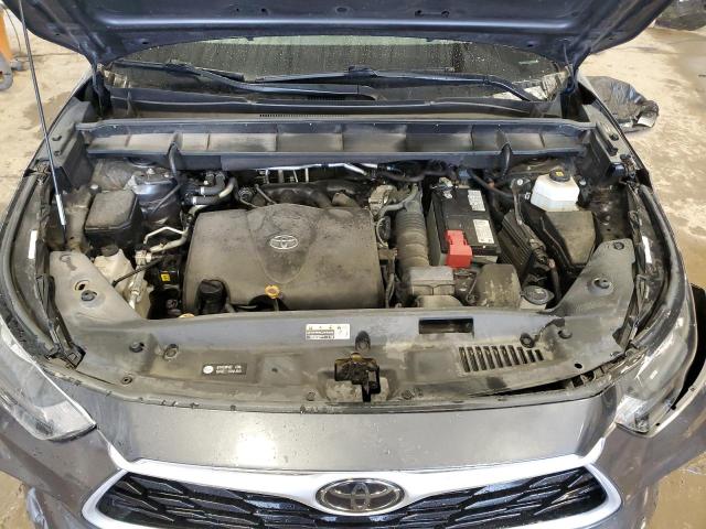 5TDHZRAH2LS013609 - 2020 TOYOTA HIGHLANDER XLE 灰色 照片 12