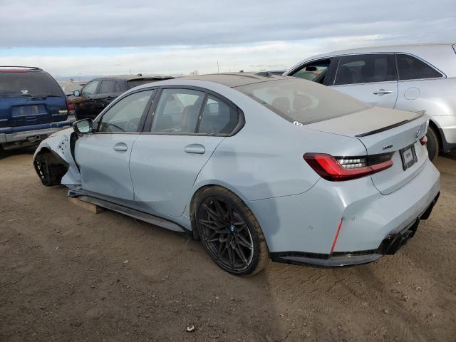 WBS43AY0XRFS28688 - 2024 BMW M3 COMPETITION TEAL photo 2