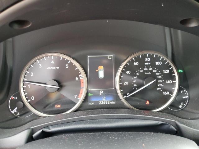 JTJDARDZ5M2240731 - 2021 LEXUS NX 300 BASE შავი ფოტო 9