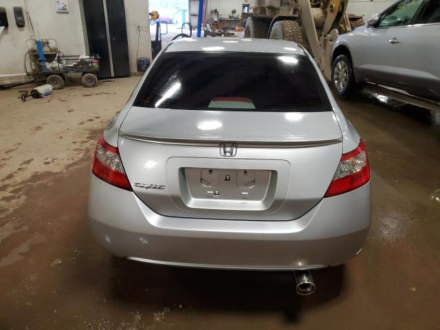 2HGFG1B92AH515961 - 2010 HONDA CIVIC EXL ვერცხლისფერი ფოტო 6