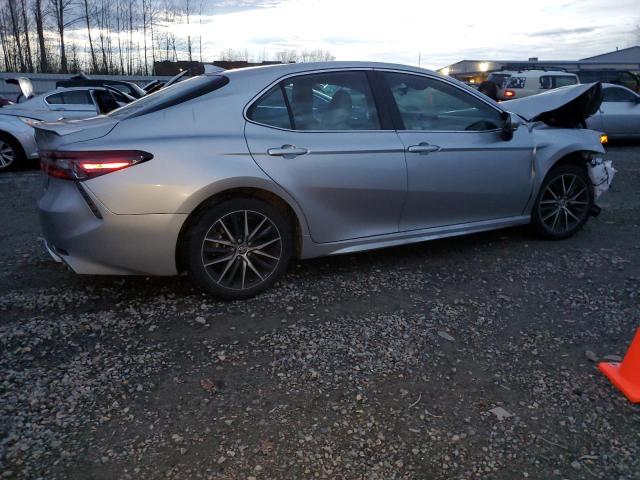 4T1G11BK4RU109790 - 2024 TOYOTA CAMRY SE NIGHT SHADE SILVER photo 3