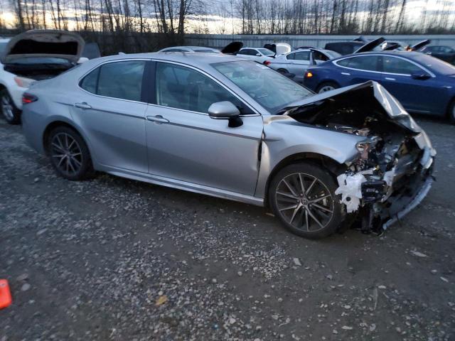 4T1G11BK4RU109790 - 2024 TOYOTA CAMRY SE NIGHT SHADE SILVER photo 4