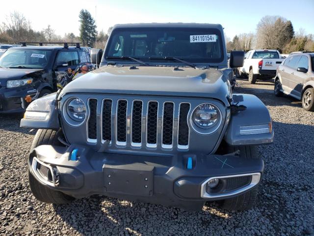 1C4JJXP62NW198525 - 2022 JEEP WRANGLER U SAHARA 4XE GRAY photo 5