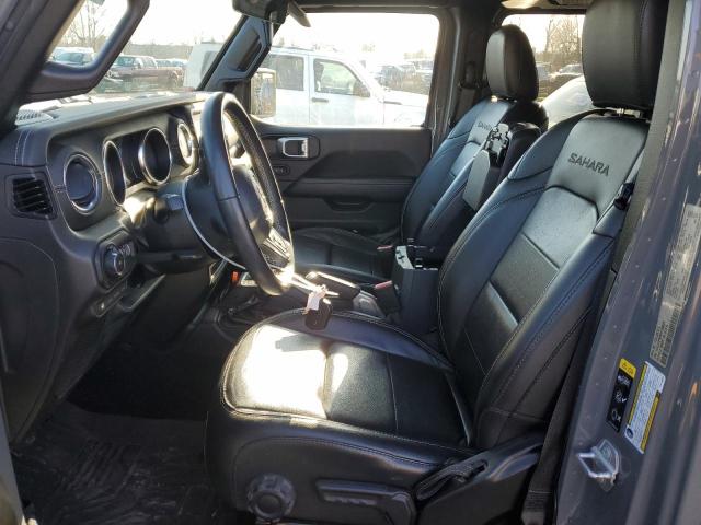 1C4JJXP62NW198525 - 2022 JEEP WRANGLER U SAHARA 4XE GRAY photo 7