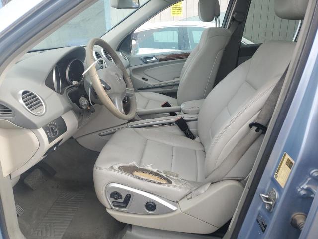 4JGBB8GB5AA571435 - 2010 MERCEDES-BENZ ML 350 4MATIC BLUE photo 7