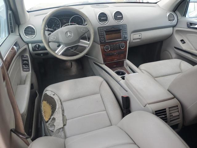 4JGBB8GB5AA571435 - 2010 MERCEDES-BENZ ML 350 4MATIC BLUE photo 8