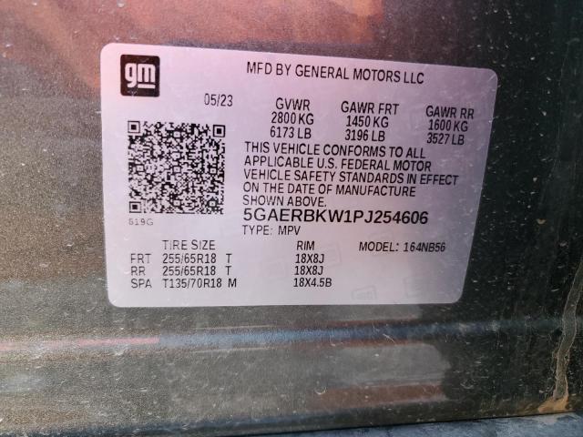 5GAERBKW1PJ254606 - 2023 BUICK ENCLAVE ESSENCE 绿色 照片 13