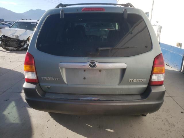 4F2CZ96124KM14978 - 2004 MAZDA TRIBUTE ES 绿色 照片 6