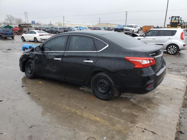 3N1AB7AP9JY226213 - 2018 NISSAN SENTRA S BLACK photo 2