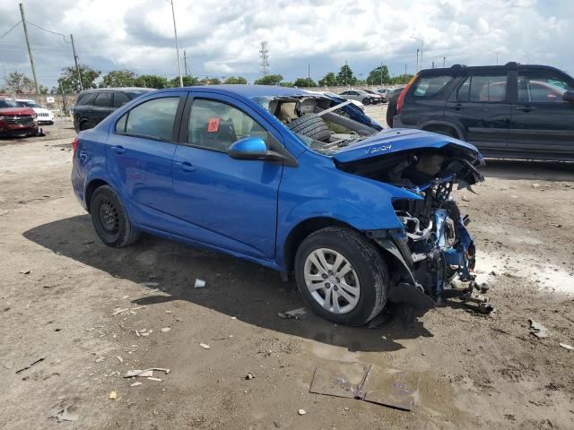 1G1JB5SHXH4146692 - 2017 CHEVROLET SONIC LS BLUE photo 4