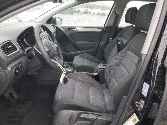 WVWDB7AJ7CW174936 - 2012 VOLKSWAGEN GOLF შავი ფოტო 7
