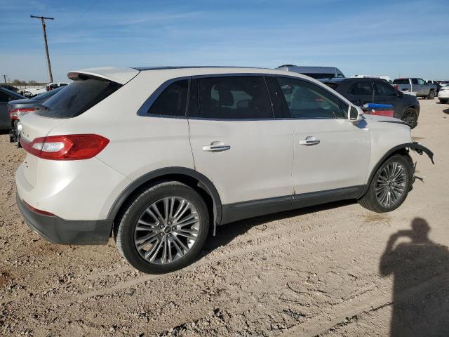 2LMTJ6LR6GBL60714 - 2016 LINCOLN MKX RESERVE WHITE photo 3