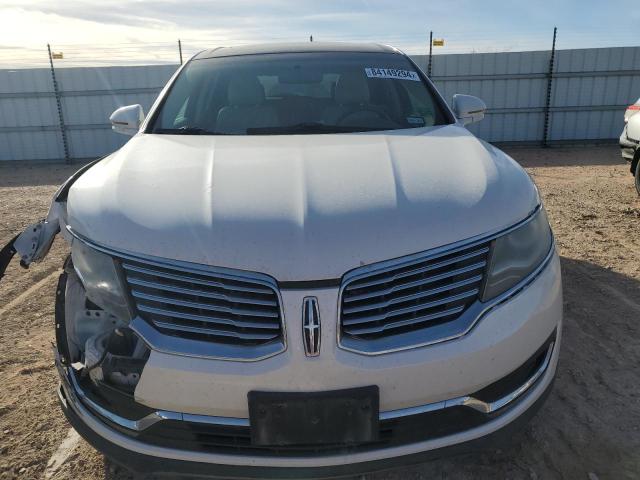 2LMTJ6LR6GBL60714 - 2016 LINCOLN MKX RESERVE WHITE photo 5