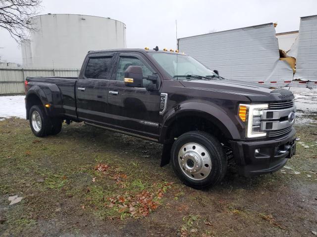 1FT8W4DT3KEE07488 - 2019 FORD F450 SUPER DUTY BURGUNDY photo 4