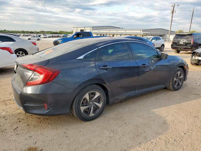 19XFC2F6XKE004821 - 2019 HONDA CIVIC LX ლურჯი ფოტო 3