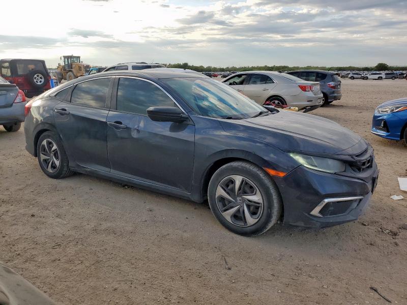 19XFC2F6XKE004821 - 2019 HONDA CIVIC LX ლურჯი ფოტო 4