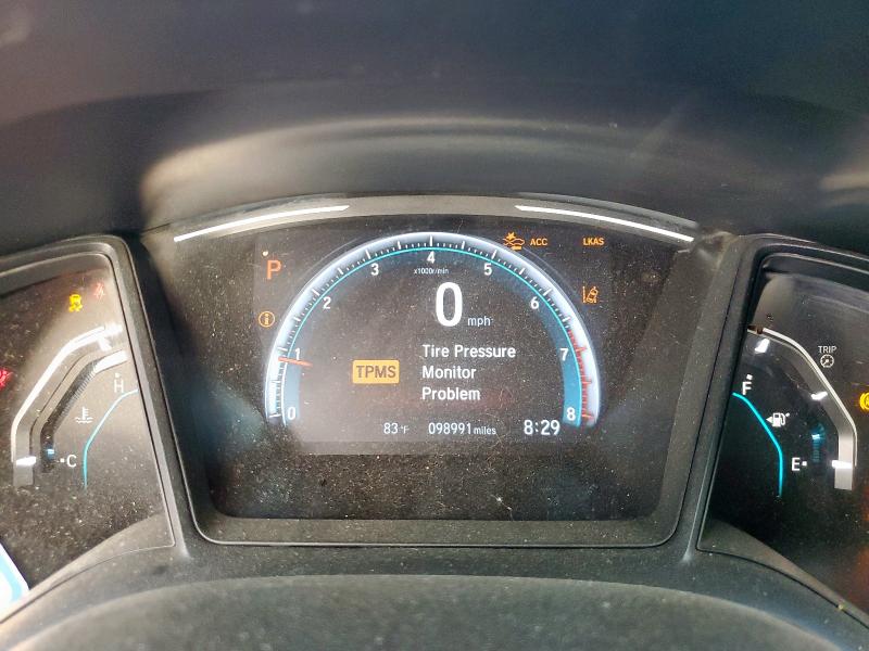 19XFC2F6XKE004821 - 2019 HONDA CIVIC LX ლურჯი ფოტო 9