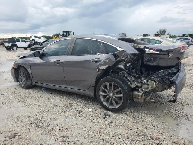 19XFC1F32KE011357 - 2019 HONDA CIVIC EX GRAY photo 2