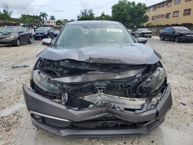 19XFC1F32KE011357 - 2019 HONDA CIVIC EX GRAY photo 5