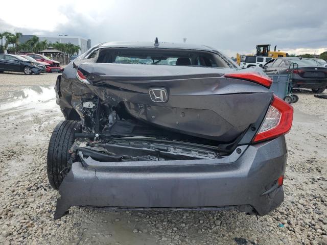 19XFC1F32KE011357 - 2019 HONDA CIVIC EX GRAY photo 6