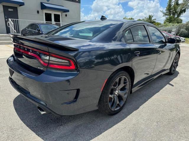 2C3CDXHG5KH608580 - 2019 DODGE CHARGER GT CHARCOAL photo 3