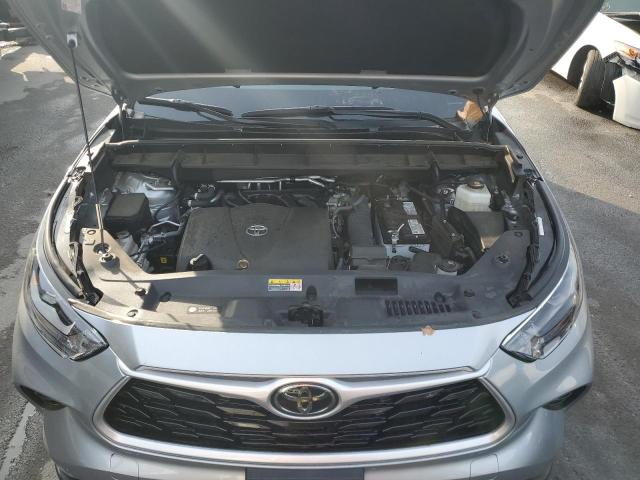 5TDGZRBH8NS572708 - 2022 TOYOTA HIGHLANDER XLE GRAY photo 12
