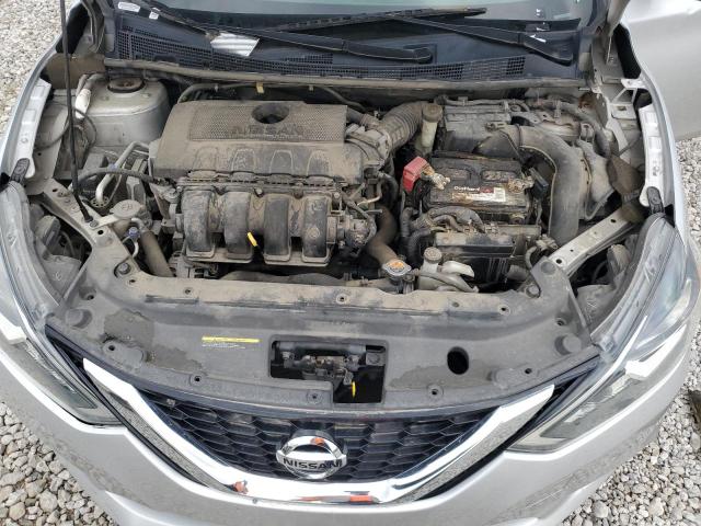 3N1AB7AP9KY308329 - 2019 NISSAN SENTRA S SILVER photo 11