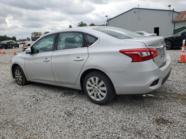 3N1AB7AP9KY308329 - 2019 NISSAN SENTRA S SILVER photo 2