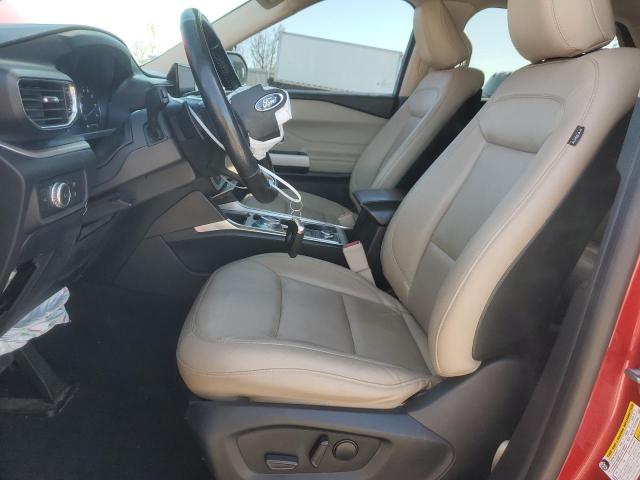 1FMSK8DH8LGD00765 - 2020 FORD EXPLORER XLT Կարմիր լուսանկար 7