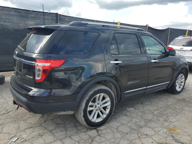 1FM5K7D88EGA58778 - 2014 FORD EXPLORER XLT BLACK photo 3