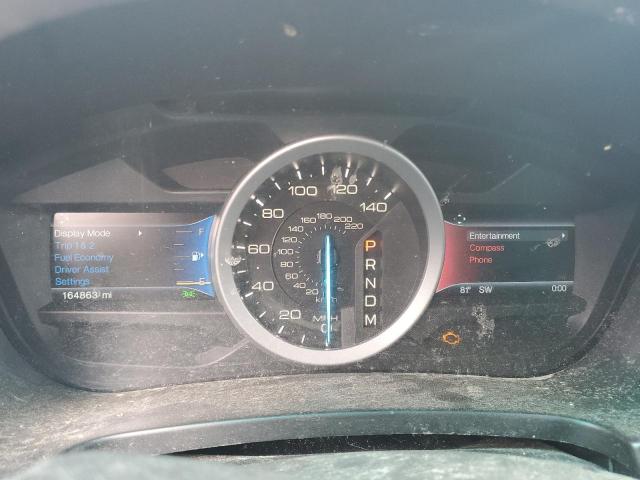 1FM5K7D88EGA58778 - 2014 FORD EXPLORER XLT BLACK photo 9