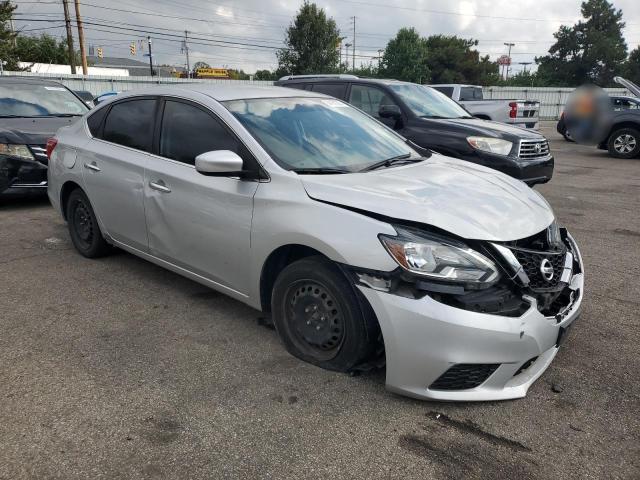 3N1AB7AP2KY327420 - 2019 NISSAN SENTRA S SILVER photo 4