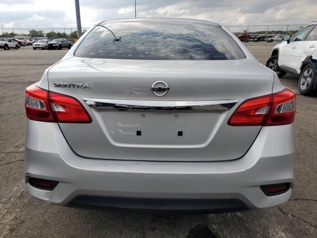 3N1AB7AP2KY327420 - 2019 NISSAN SENTRA S SILVER photo 6