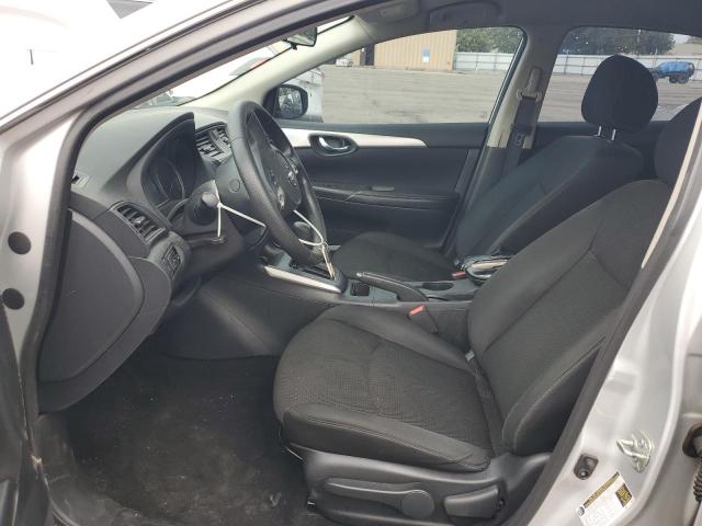 3N1AB7AP2KY327420 - 2019 NISSAN SENTRA S SILVER photo 7