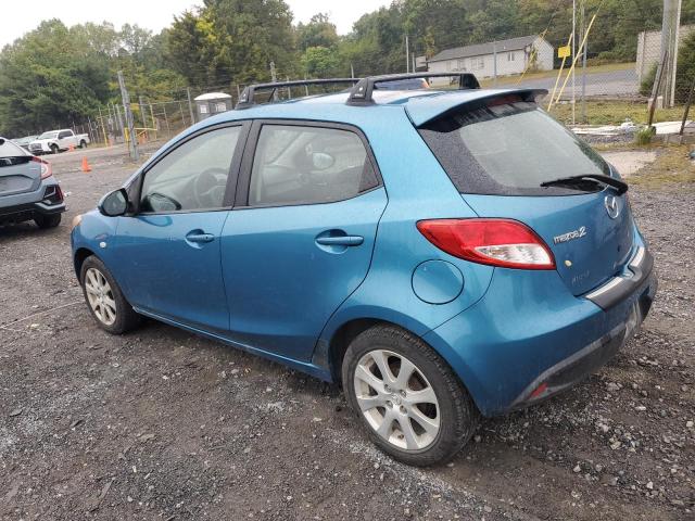 JM1DE1LZ2C0151283 - 2012 MAZDA MAZDA2 蓝色 照片 2
