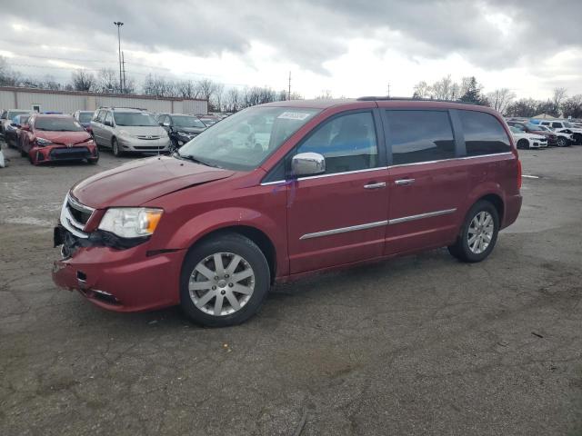2C4RC1CG6CR362261 - 2012 CHRYSLER TOWN & COU TOURING L BURGUNDY photo 1