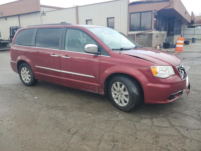 2C4RC1CG6CR362261 - 2012 CHRYSLER TOWN & COU TOURING L BURGUNDY photo 4