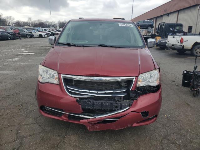 2C4RC1CG6CR362261 - 2012 CHRYSLER TOWN & COU TOURING L BURGUNDY photo 5